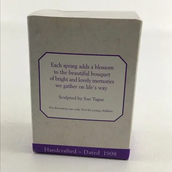 Hallmark Keepsake Ornament Bouquet Of Memories Springtime Vintage 1998 New - Picture 3 of 6